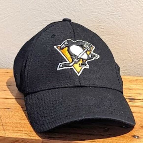 Pittsburgh Penguins Hockey Sports Adjustable Men's Baseball Cap - Picture 1 of 7